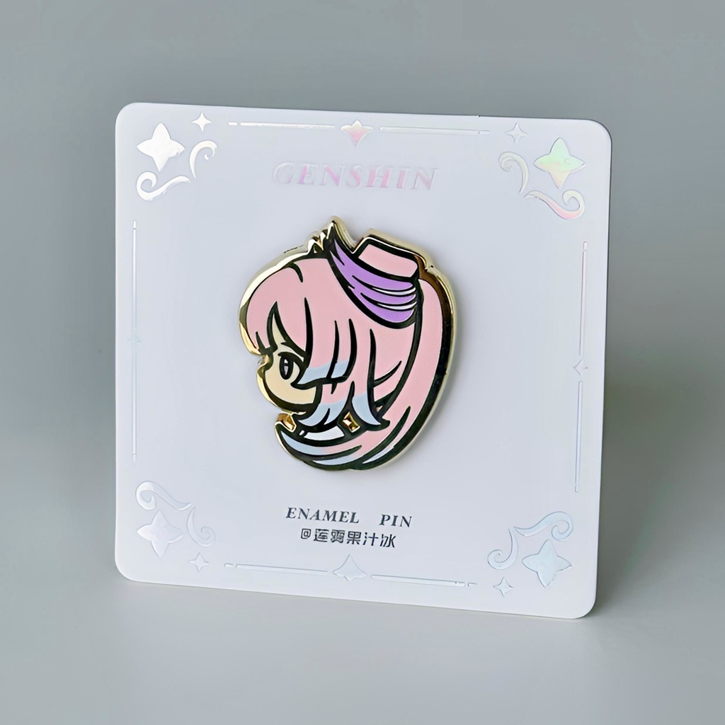 原神　珊瑚宮心海　ピンバッジ