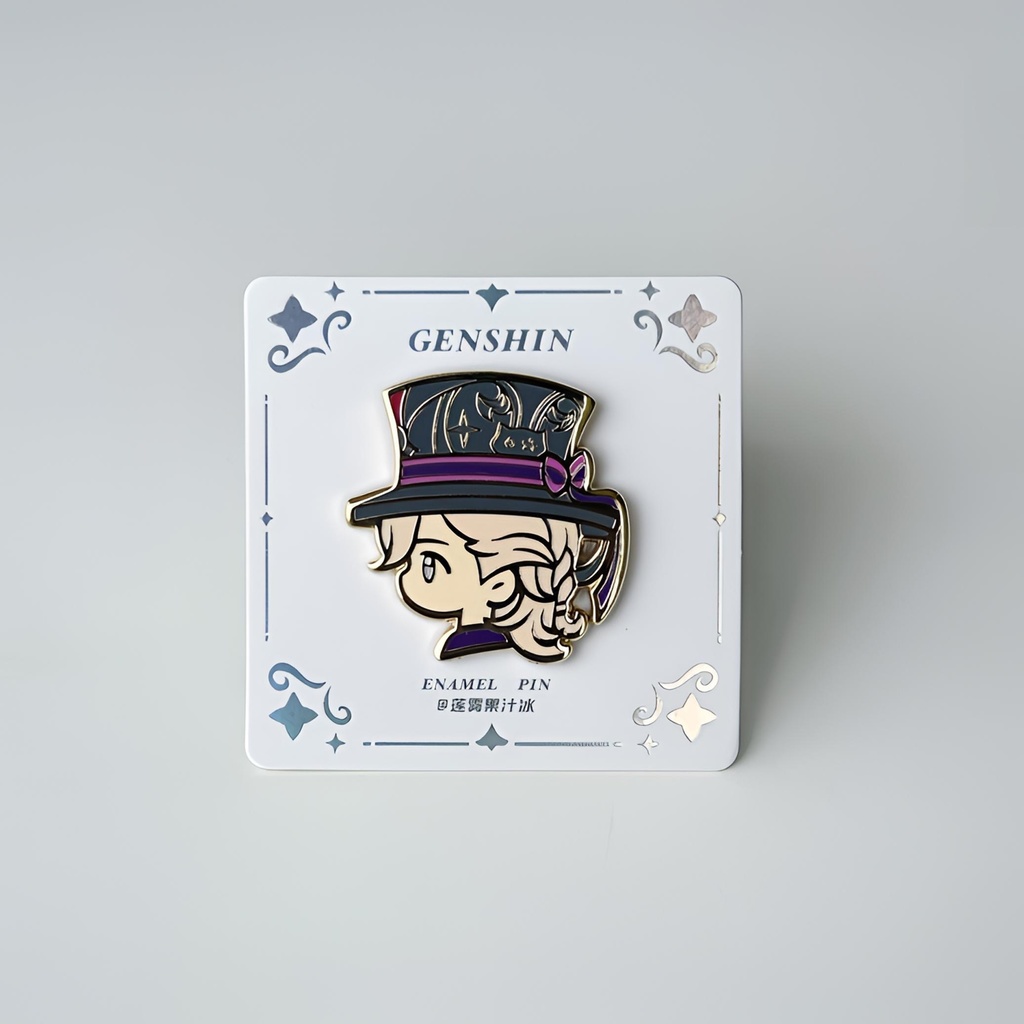 原神　リネ　ピンバッジ