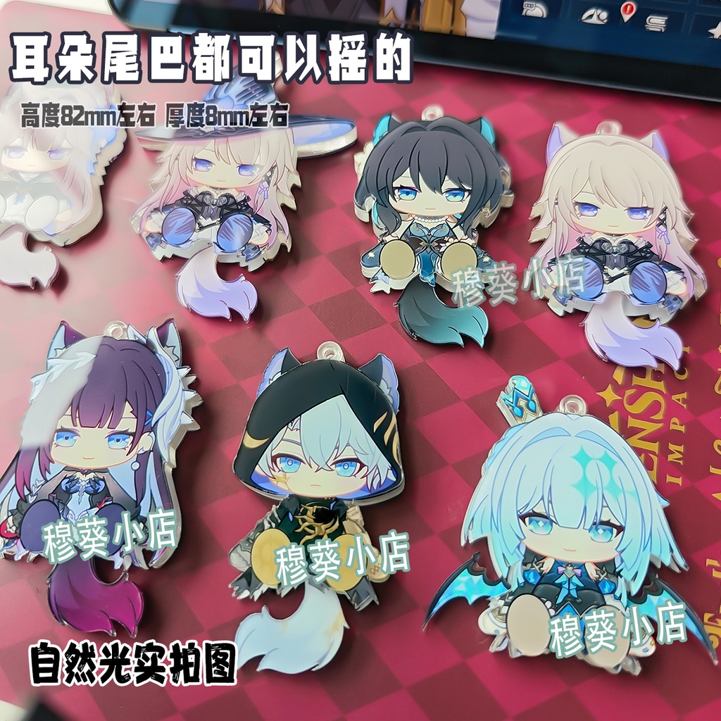 セイレンス　ファイノン（黒）　ケリュドラ　ルアンメェイ　マダムヘルタ　可動アクキー