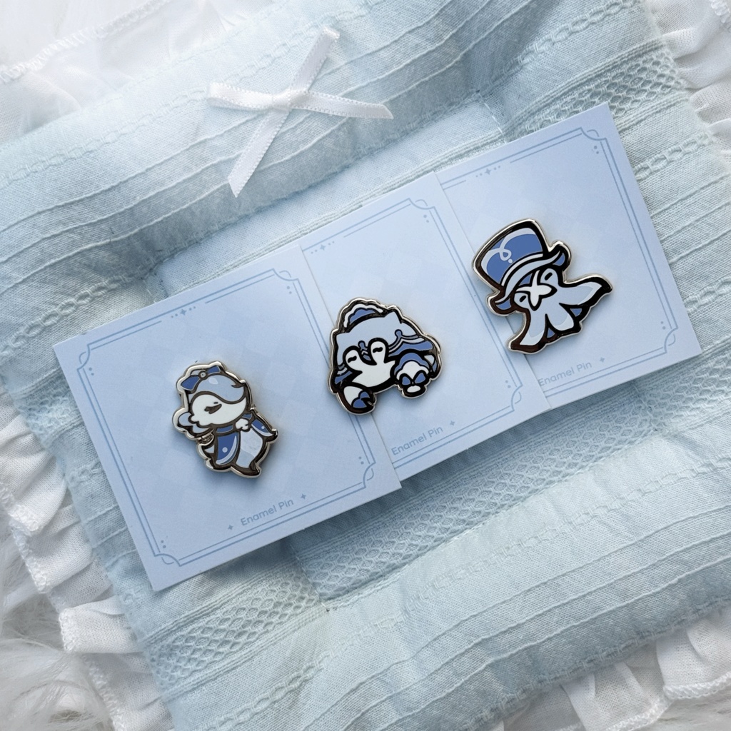 原神 フリーナ ピンバッジ