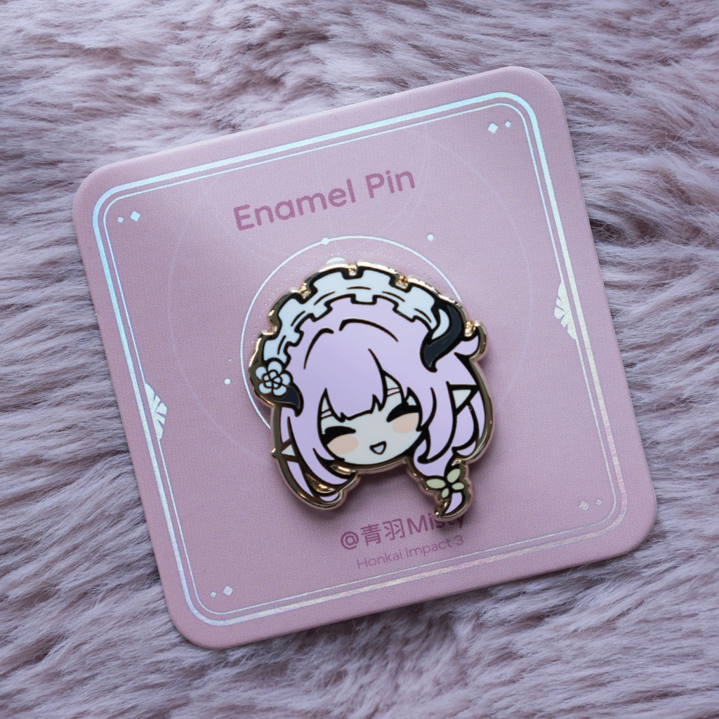 崩壊3rd エリシア ピンバッジ