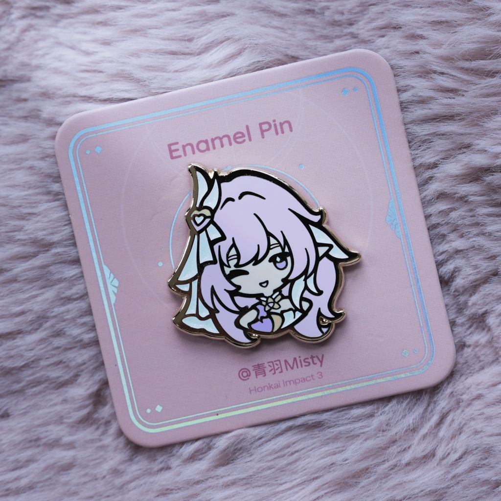崩壊3rd エリシア ピンバッジ