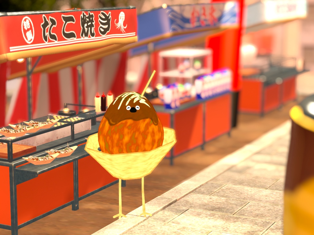 【Bird/鳥対応】たこ焼き鳥【MA対応】