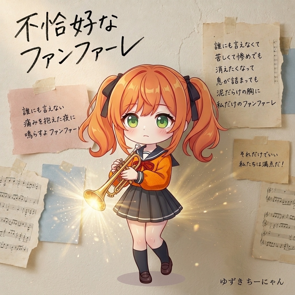 【不恰好なファンファーレ】音源+歌詞カード