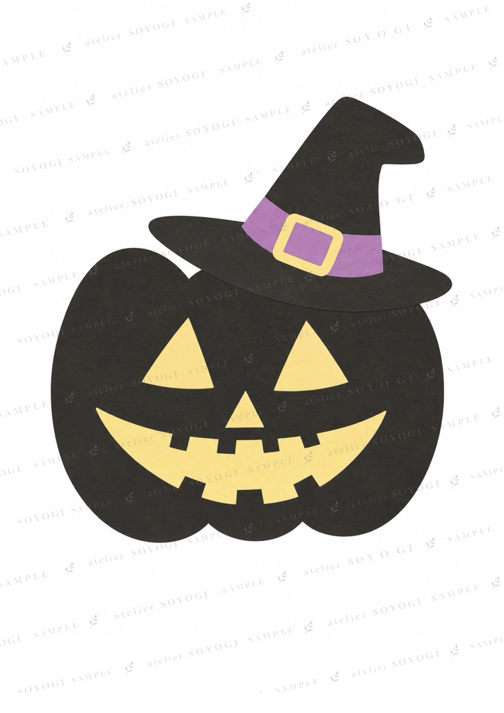ハロウィン素材11点セット / イラスト