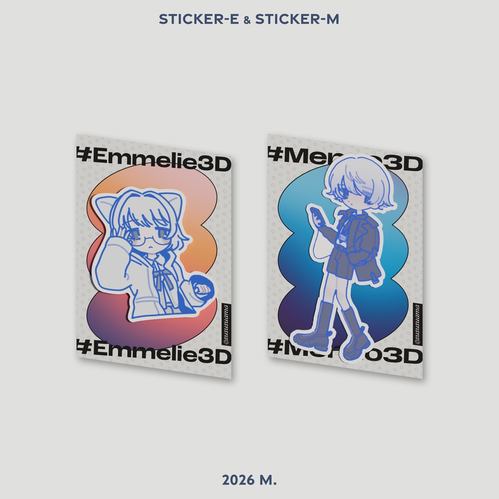 STICKER-E＆STICKER-M