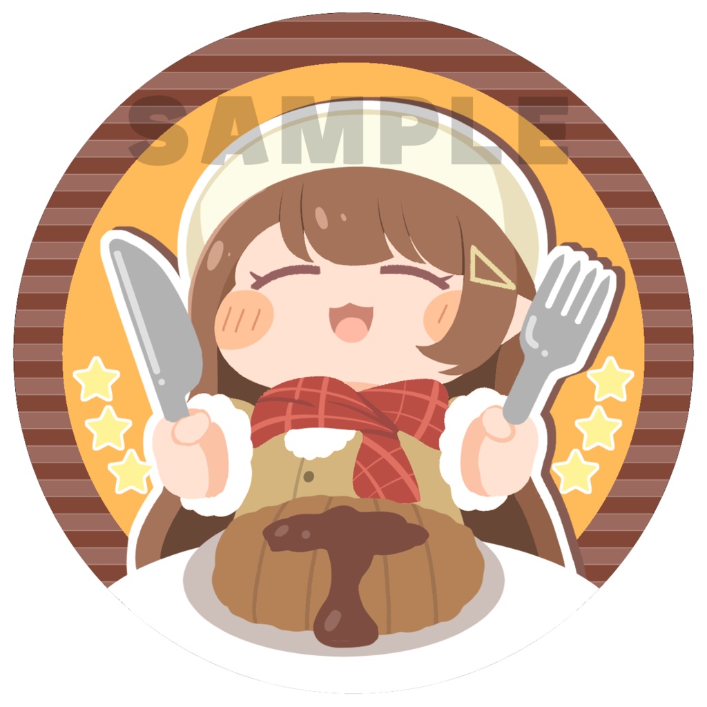 ローネのごちそうコースター【トリもち祭】