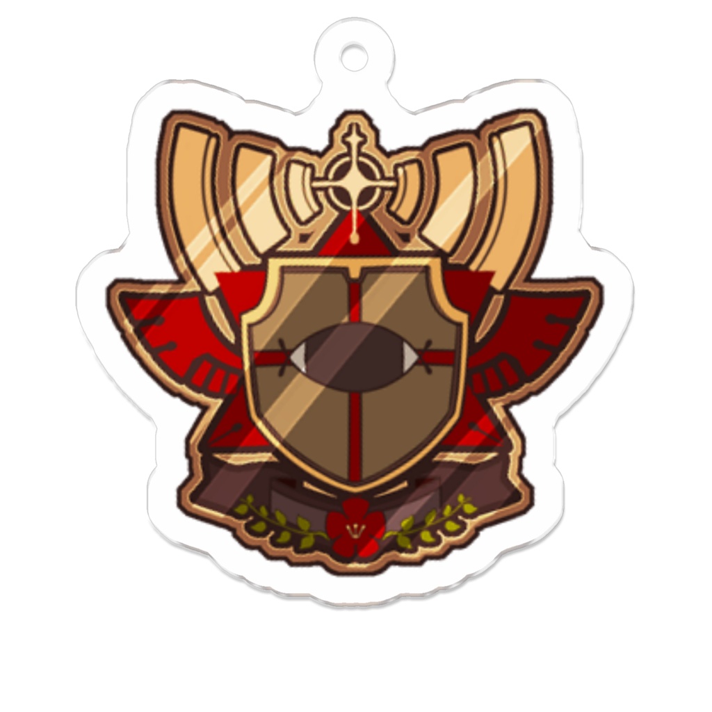 四ツ辻学園校章_アクキー