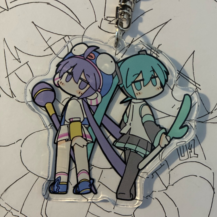 【新作】初音ミク/音街ウナ　アクキｰ