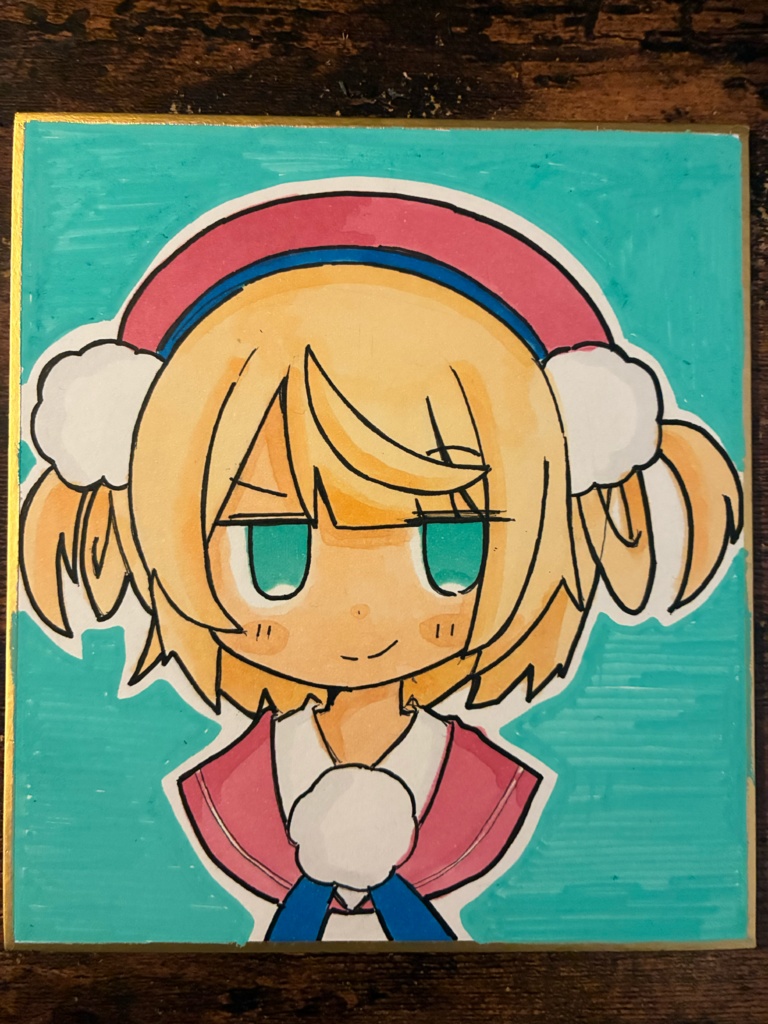 しぐれうい【ミニ色紙】