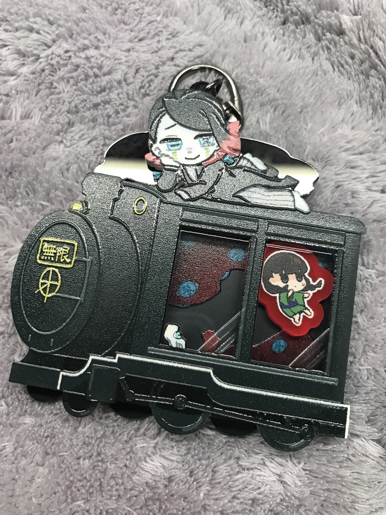 無限列車シャカシャカアクキー(ビーズ無)