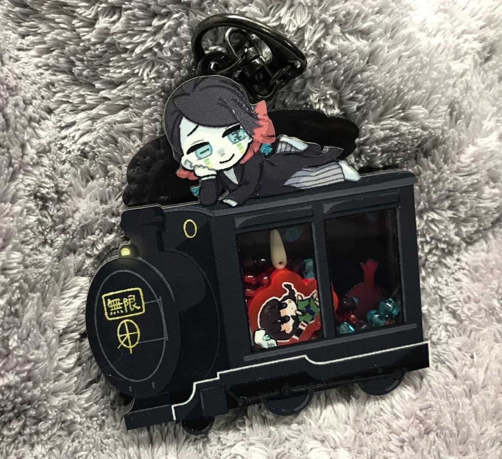 無限列車シャカシャカアクキー(ビーズ入)