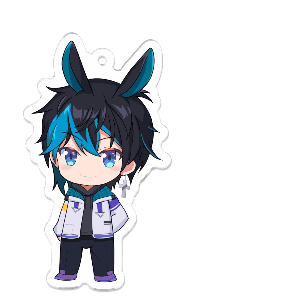 爽兎しんじSDアクリルキーホルダー