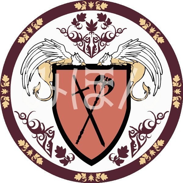 【印刷用】紋章風のイラスト素材【全12種類】