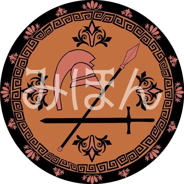 【印刷用】紋章風のイラスト素材【全12種類】