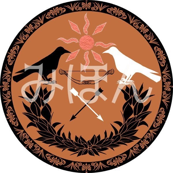 【印刷用】紋章風のイラスト素材【全12種類】