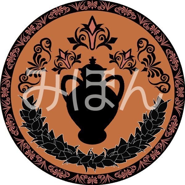 【印刷用】紋章風のイラスト素材【全12種類】