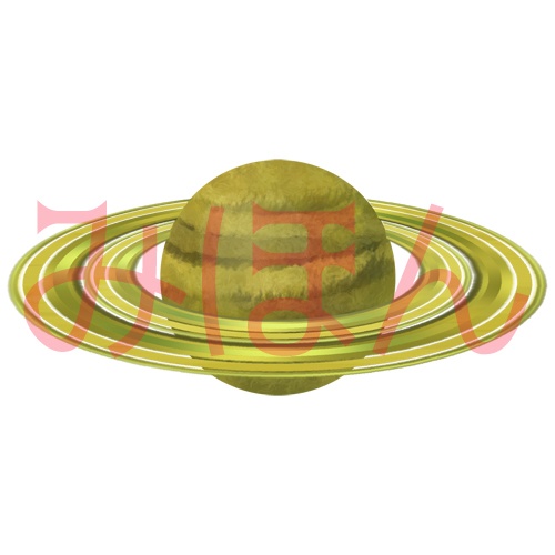 【印刷用】天体のイラスト素材