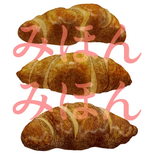 【印刷用】パンのイラスト素材【全14種類】