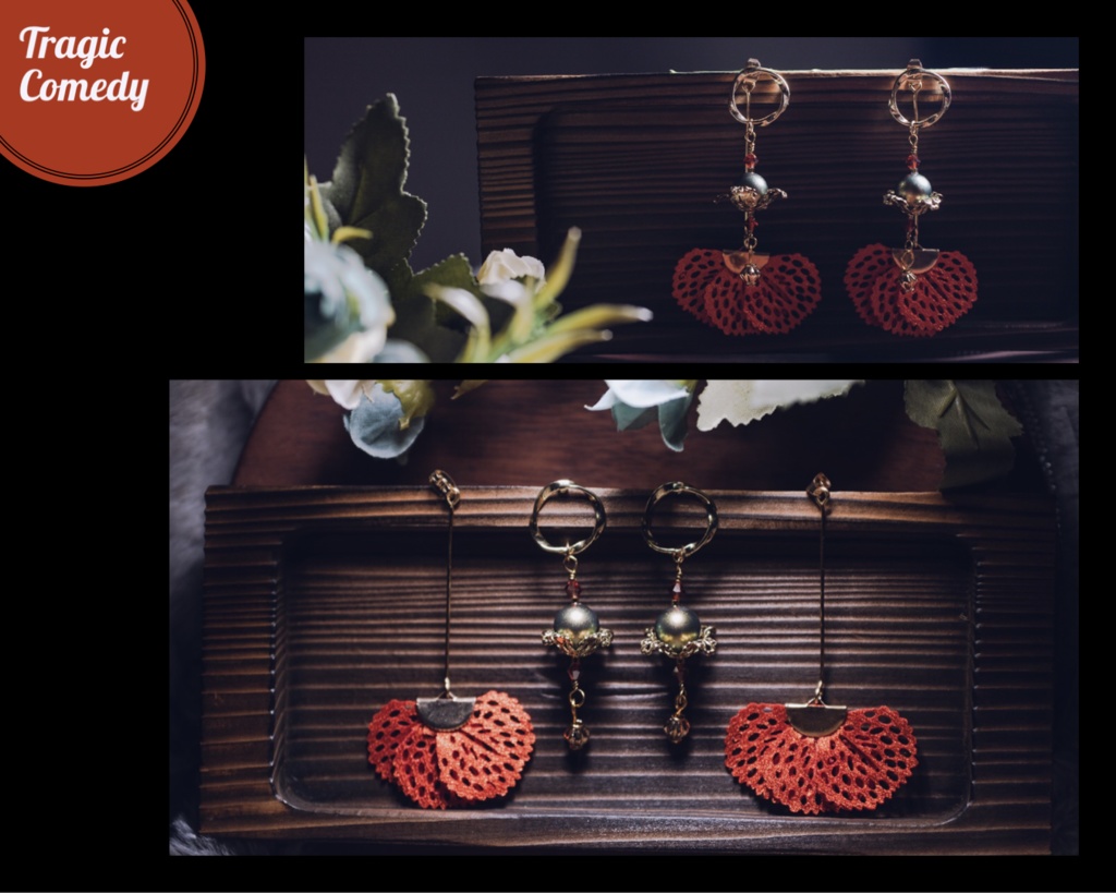 【YURAMEKU】どついたれ本舗イメージ 2 Ways ピアス