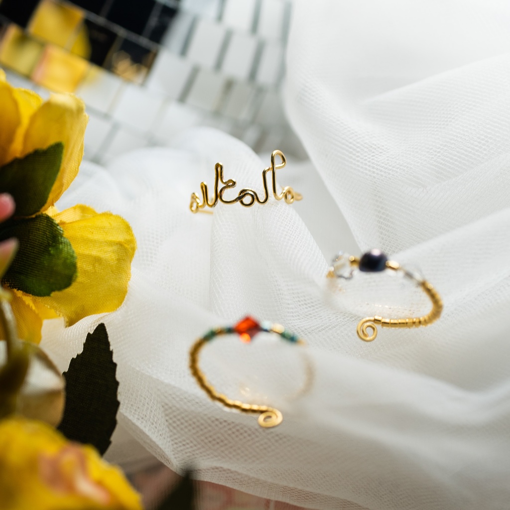 【 AIKATA 】 簓 / 盧笙イメージ 重ね付けるリングセット