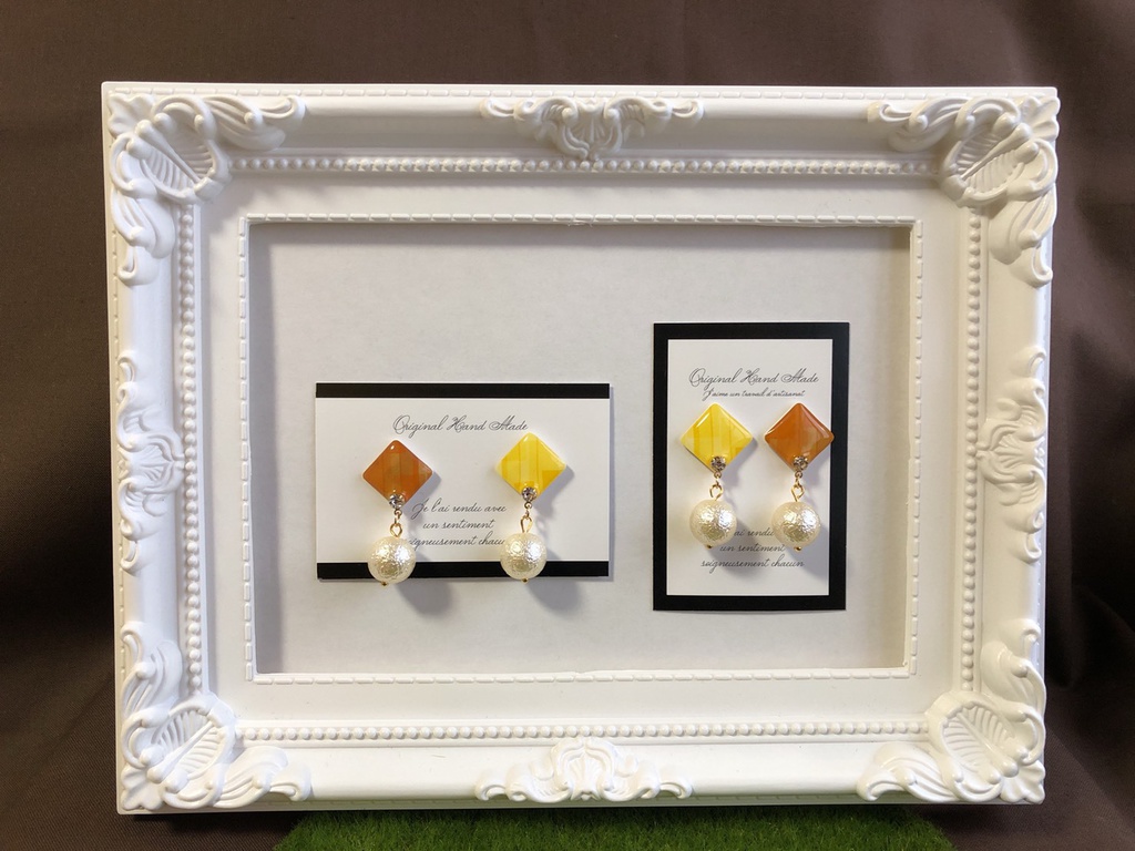 【ピアス】セロ上イメージアクセサリー(パール)