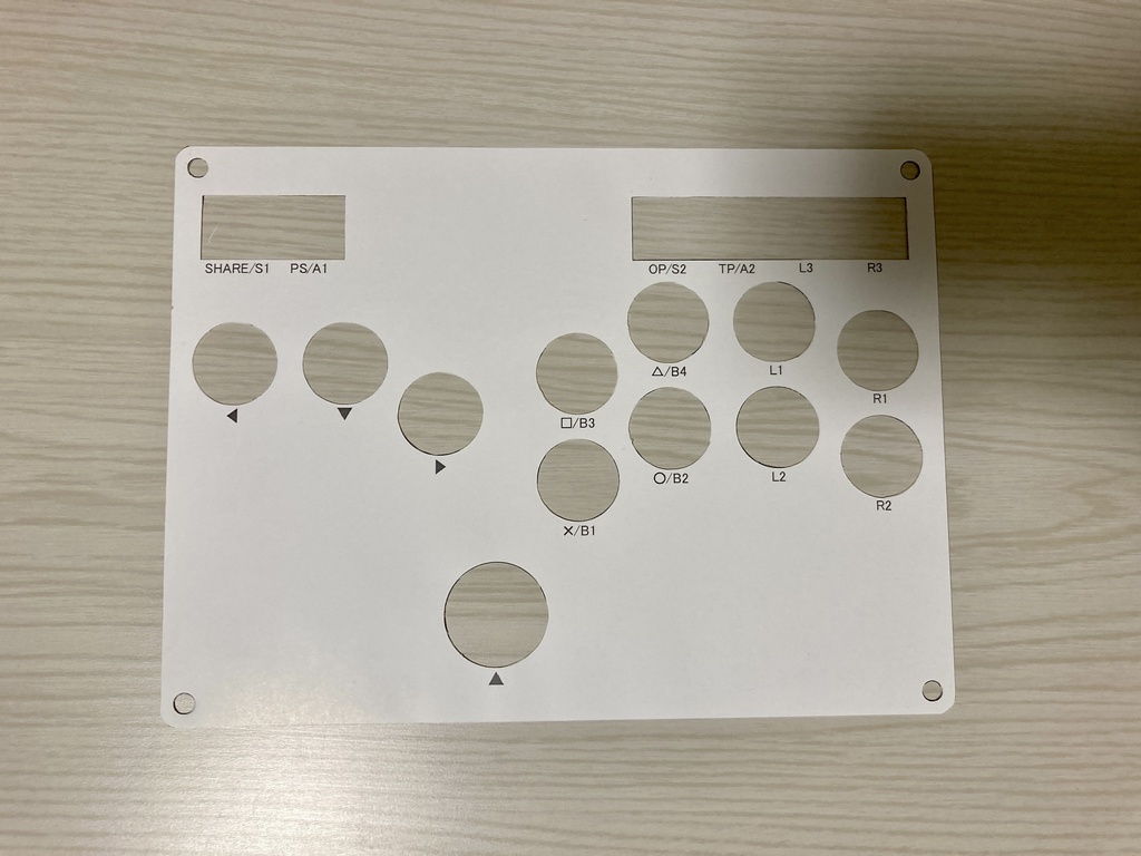 【A5サイズ】薄型レバーレスコントローラー(GP2040-CE)