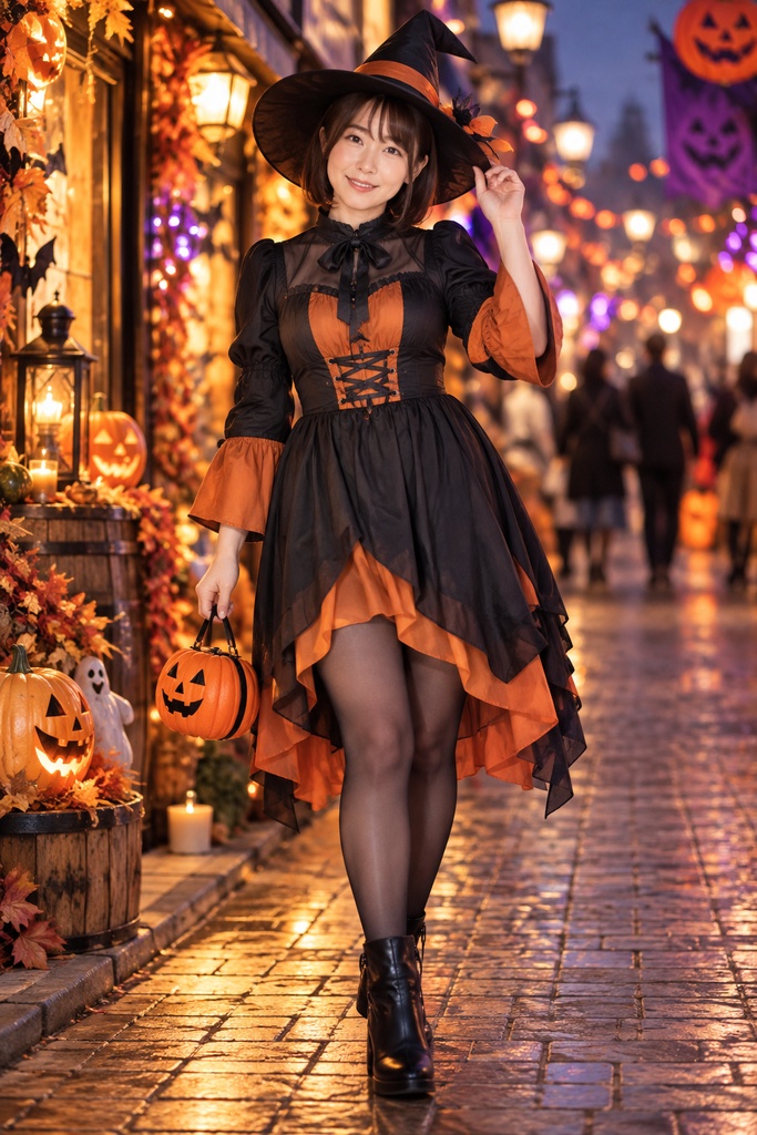 ハロウィンの街で Vol.0