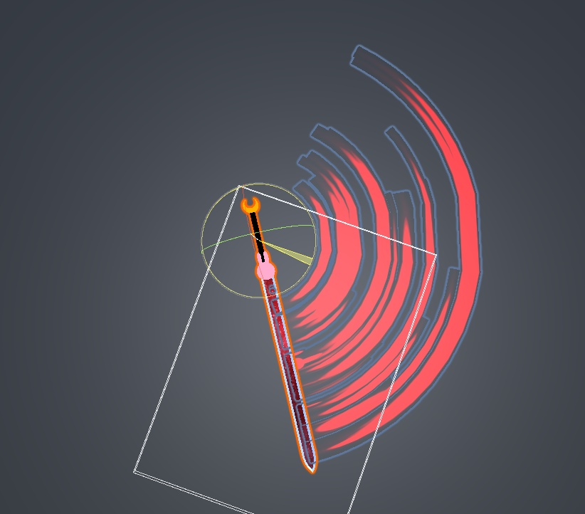 【VRC向け】変形シェイプキー付き「うさぎ剣」