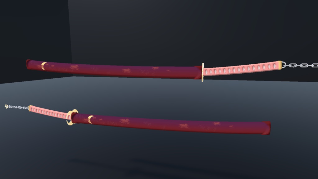 【MA対応】「紅卯月(べにうずき)」次〇斬パーティクル付き