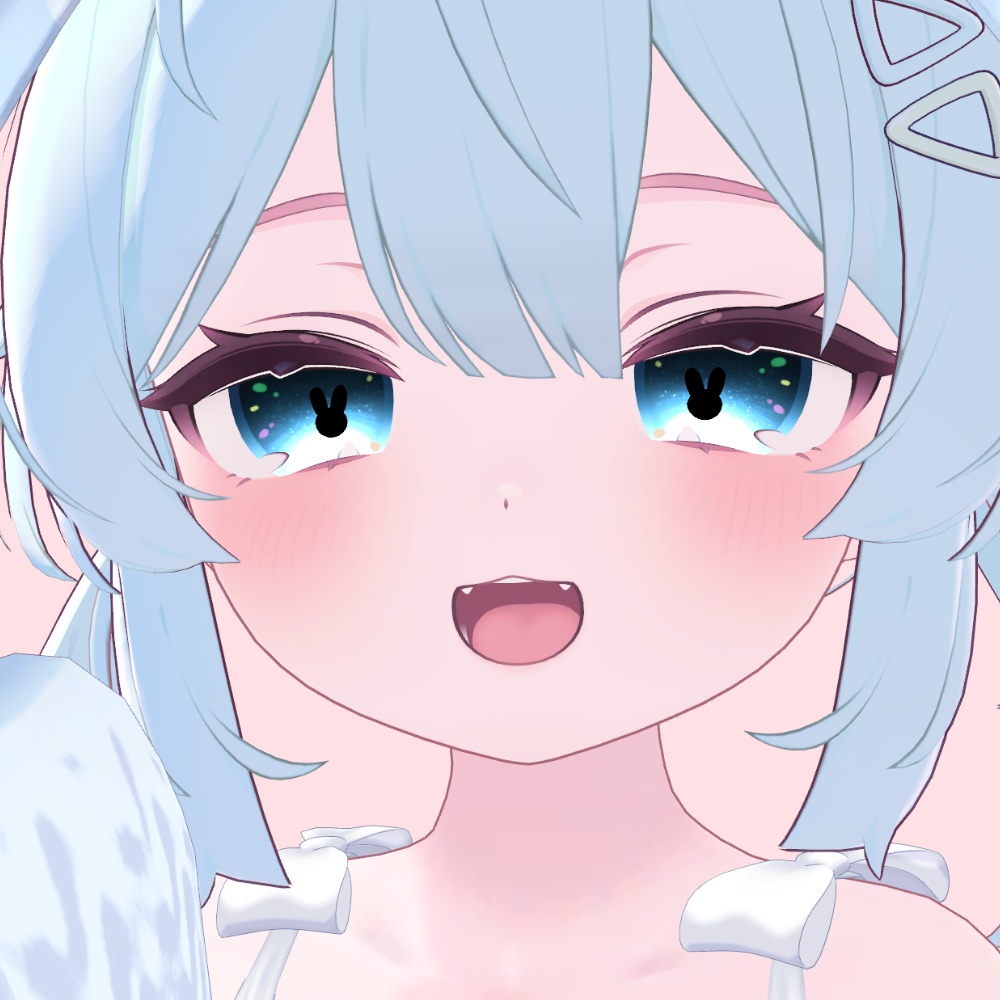 【プラム専用】うさぎ瞳孔アイテクスチャ