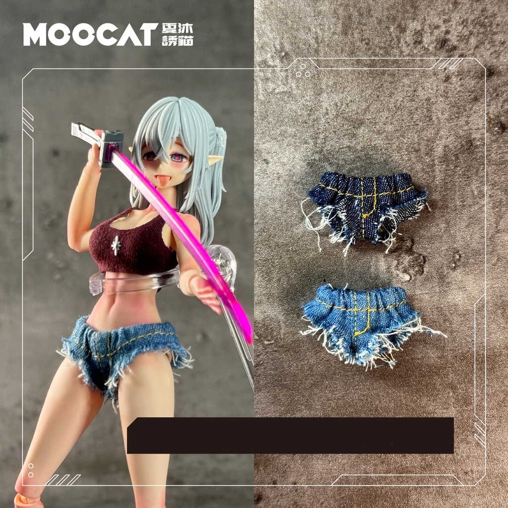 1/12 超ミニデニムパンツ メガミデバイス コトブキヤ Romankey OB11