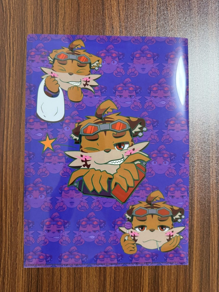 【虎闇ガルフ】ガオガオアイコンクリアファイル