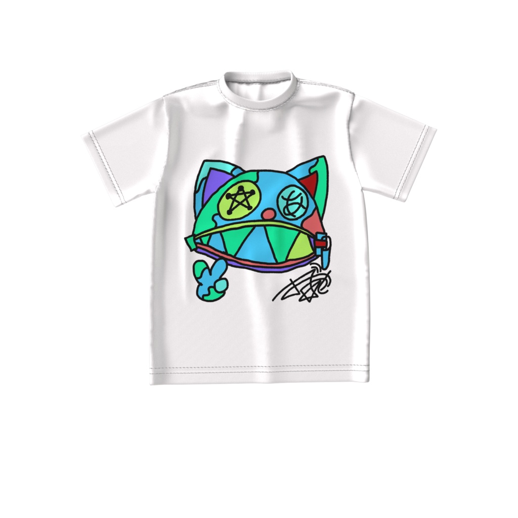 ハッピーピースでくのおかしTシャツ