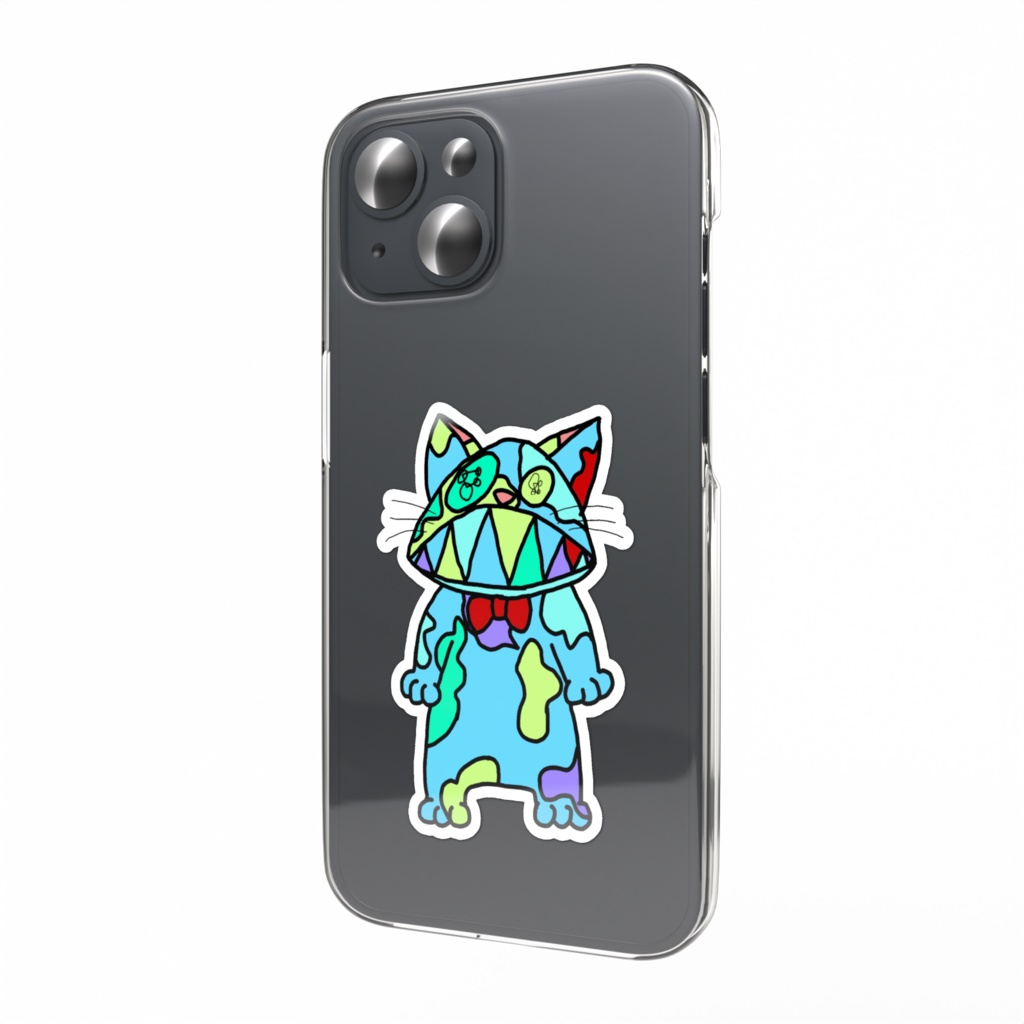 ゾンビジッパーニャンコステッカー