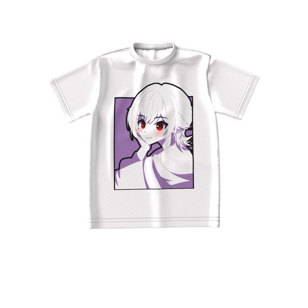 クソデカイラストTシャツ_白
