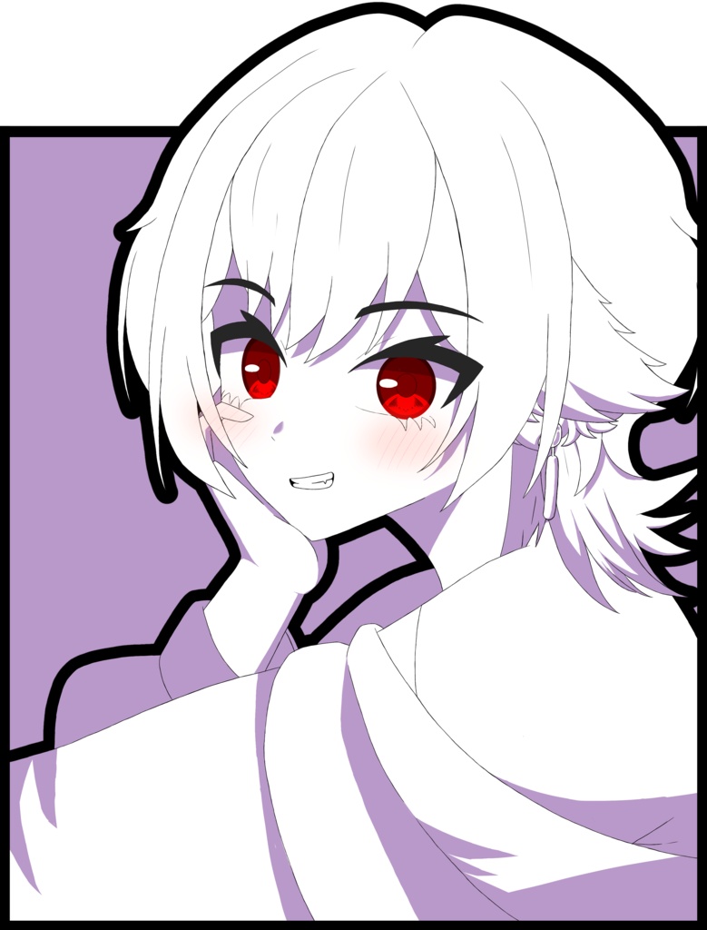 クソデカイラストTシャツ_黒