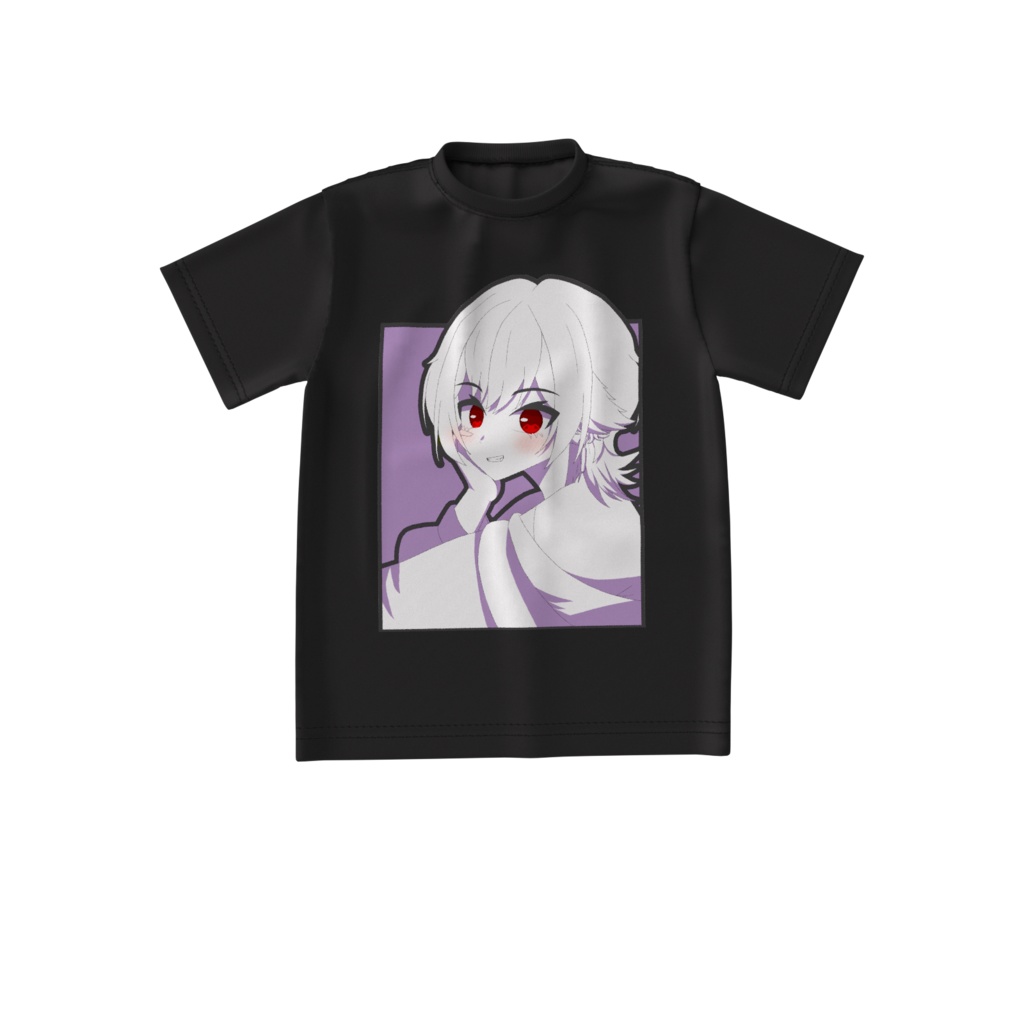 クソデカイラストTシャツ_黒