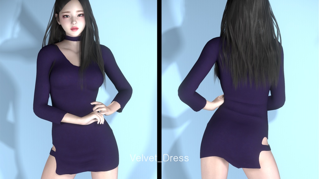 Vam ) Velvet_MiniDress