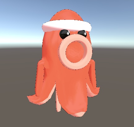 オリジナル3Dモデル【たこなちゃん】