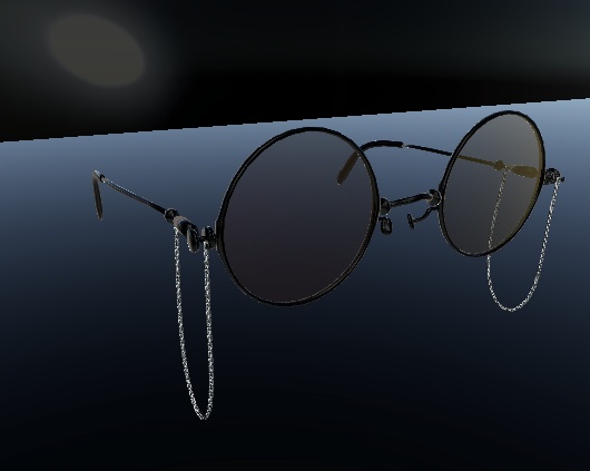 色んなシェイプキーでどんなアバターでもつけやすいサングラスと丸メガネ!