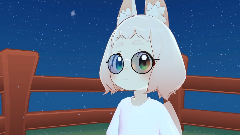 色んなシェイプキーでどんなアバターでもつけやすいサングラスと丸メガネ!