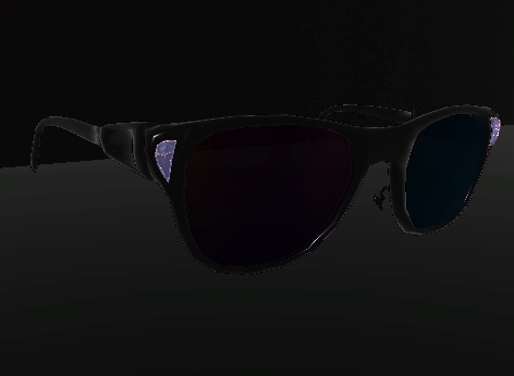 色んなシェイプキーでどんなアバターでもつけやすいサングラスと丸メガネ!