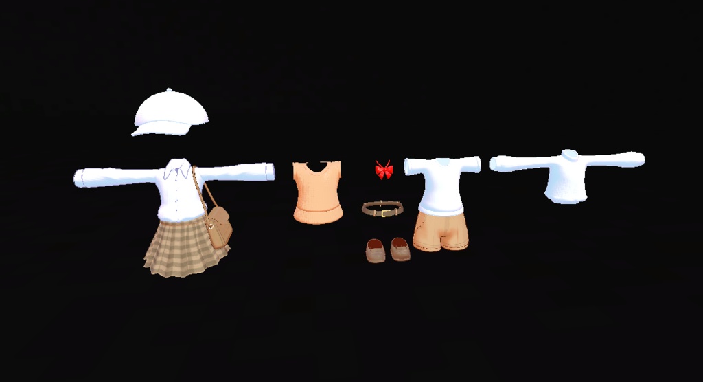 【Renewalロポリこん対応】色んな服セットV2