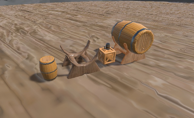 無料【木材アセット】アバターにも使用できます。