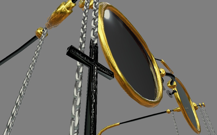 色んなシェイプキーでどんなアバターでもつけやすいサングラス!