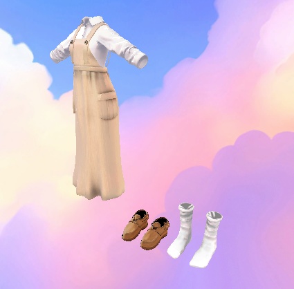 Pinafore dressフルセットで700円!