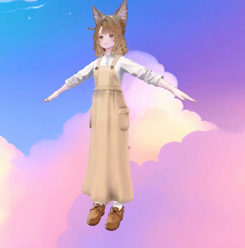 【マリシアちゃん対応】Pinafore dress