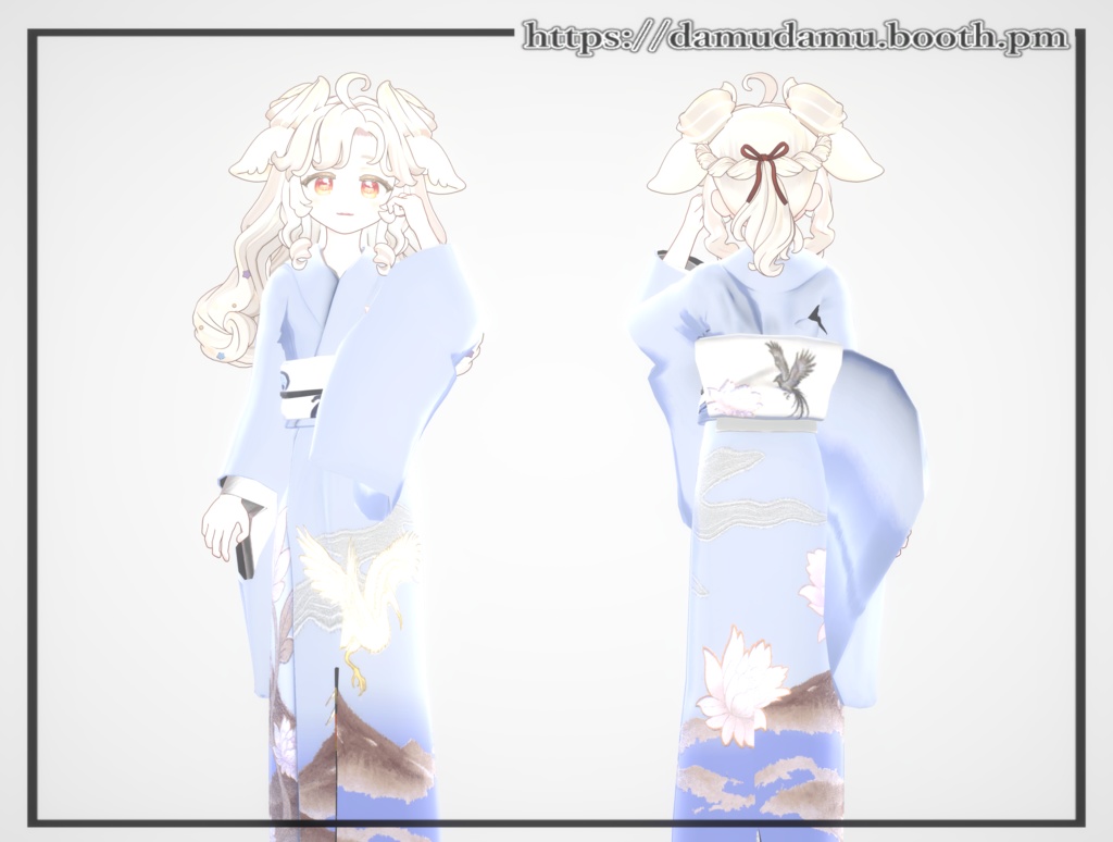 着物と和傘と眼鏡セット！