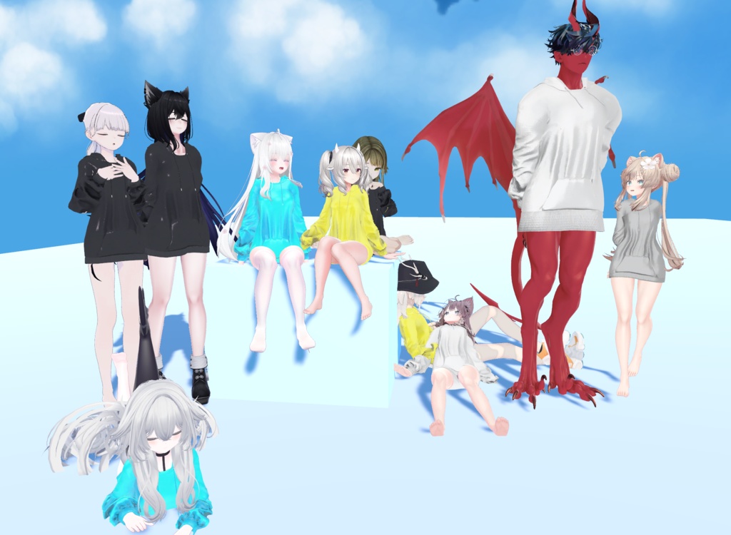 【10アバター対応】Hoodie